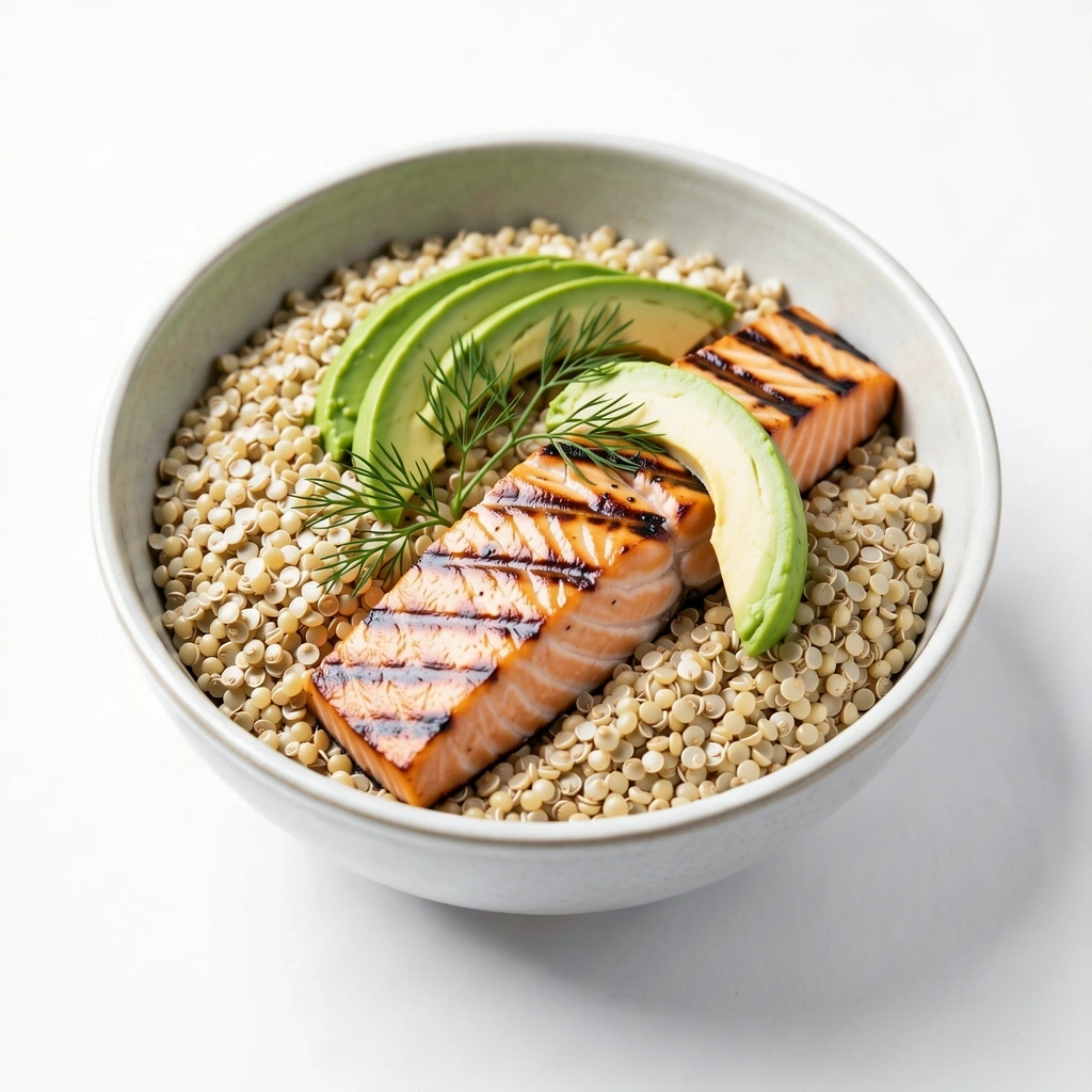 Quinoa s lososem