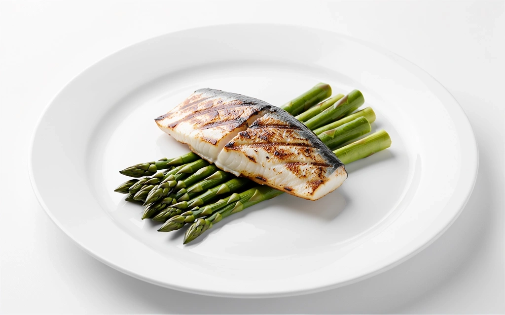 Pečený mořský vlk